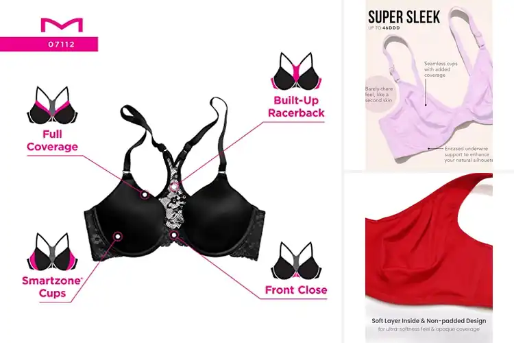 Detailed view of Best 36D Fits: Top 10 Bras for All-Day Comfort & Style