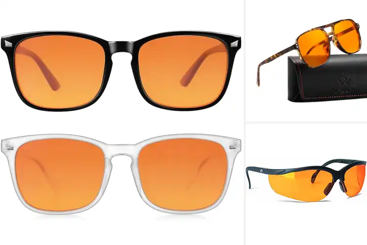 Detailed view of Best Amber Lens Glasses