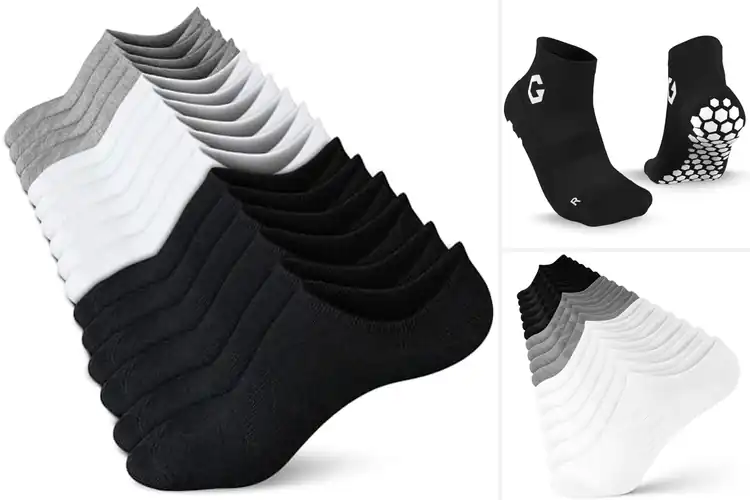 Detailed view of Best Ankle Grip Socks