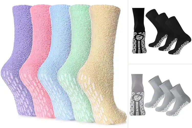 Detailed view of Best Anti-Skid Socks: Secure Grip & All-Day Comfort