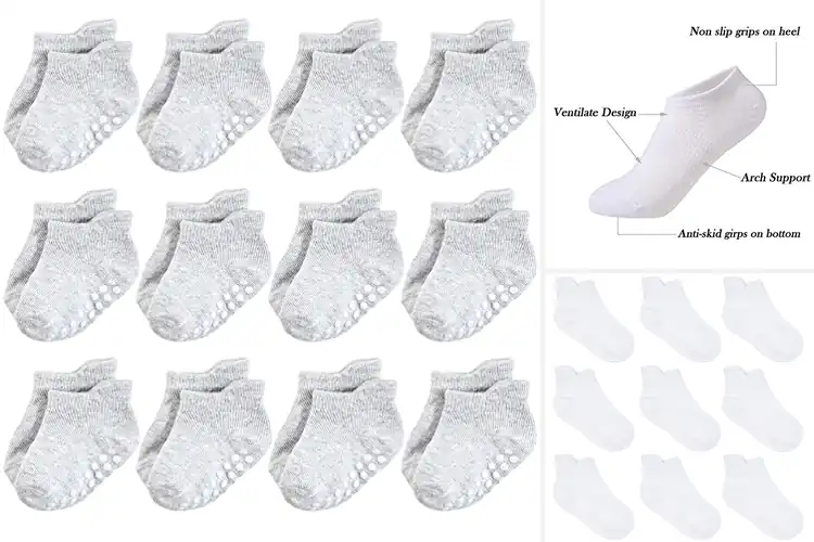 Detailed view of Best Baby Ankle Socks: 10 Cozy, Safe Picks for Tiny Feet
