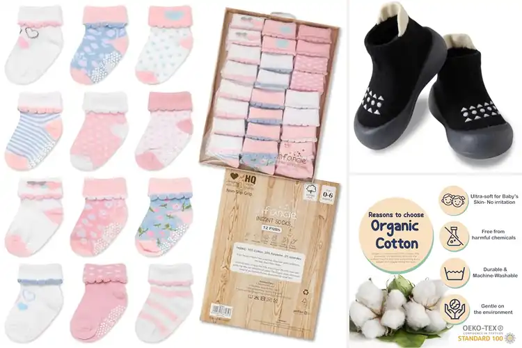 Detailed view of Best Baby Comfort Socks