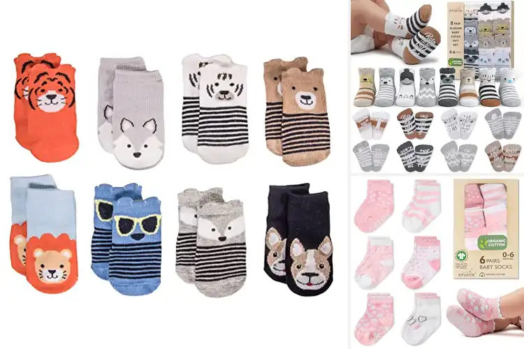 Detailed view of Best Baby Gift Socks: Cozy, Cute & Perfect for Tiny Toes
