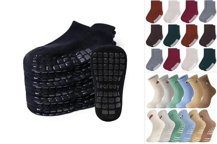 Detailed view of Best Baby Grip Socks