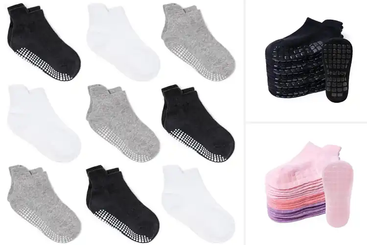 Detailed view of Best Baby Socks With Grip