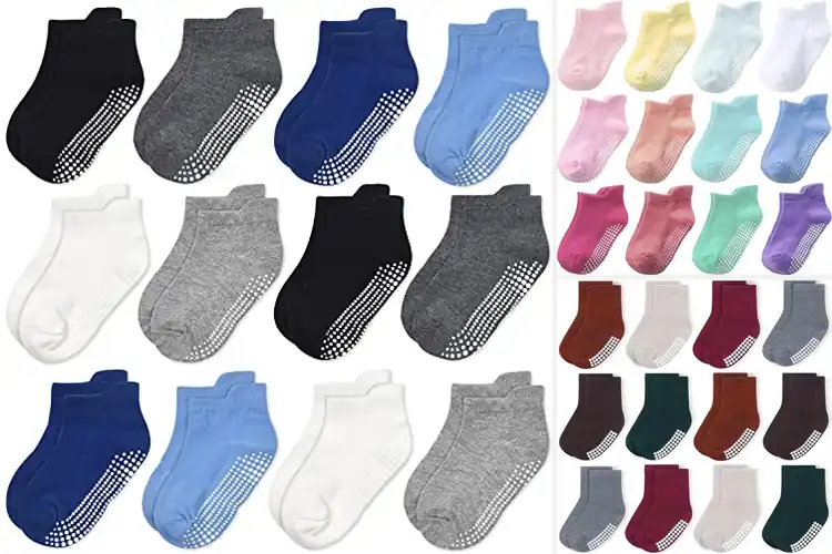 Detailed view of Best Baby Toddler Grip Socks