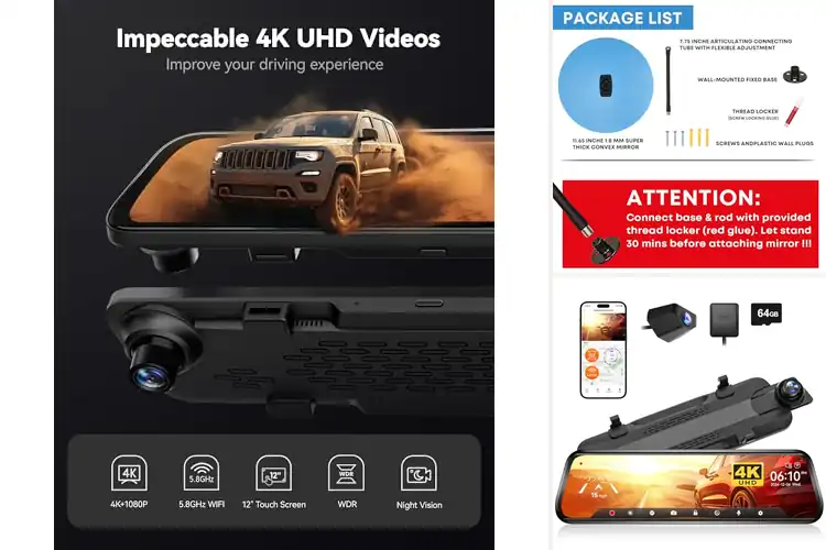 Detailed view of Best Backup Parking Mirror: Top 10 Picks for Safer Driving