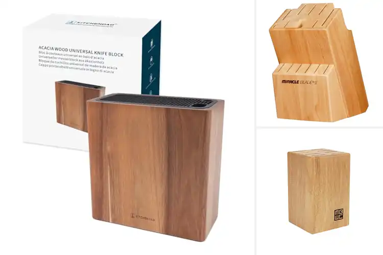 Detailed view of Best Blade-Protecting Knife Blocks