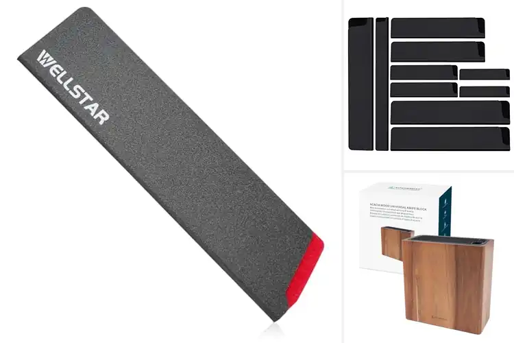 Detailed view of Best Blade Protection Knife Block