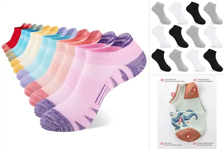 Detailed view of Best Breathable Socks For Kids