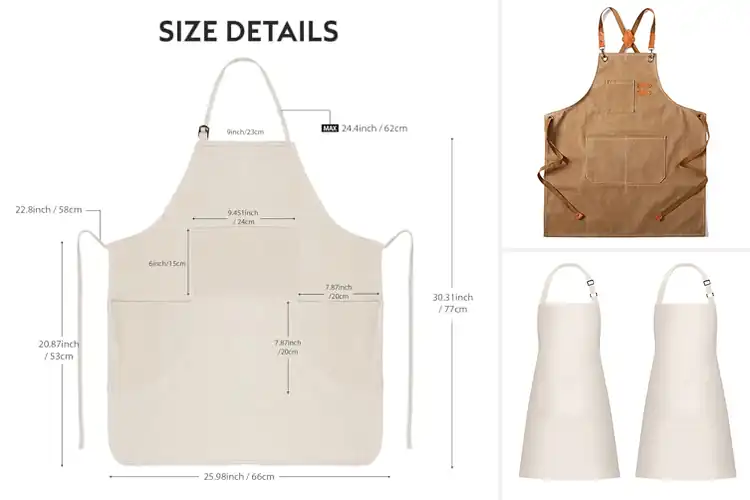 Detailed view of Best Canvas Aprons