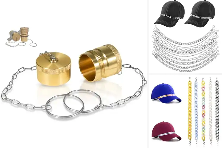 Detailed view of Best Cap Set With Chain