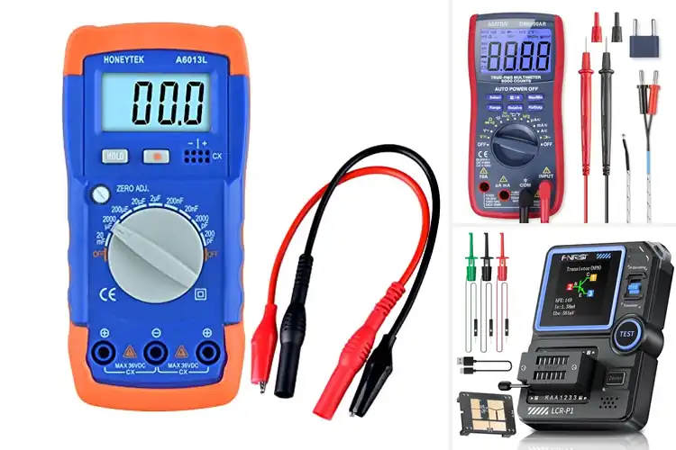 Detailed view of Best Capacitance Meters for Electronics Testing