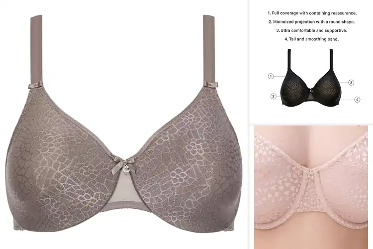 Detailed view of Best Chantelle Minimized Bras