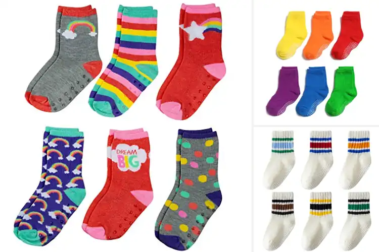 Detailed view of Best Colorful Toddler Socks: Fun & Bright