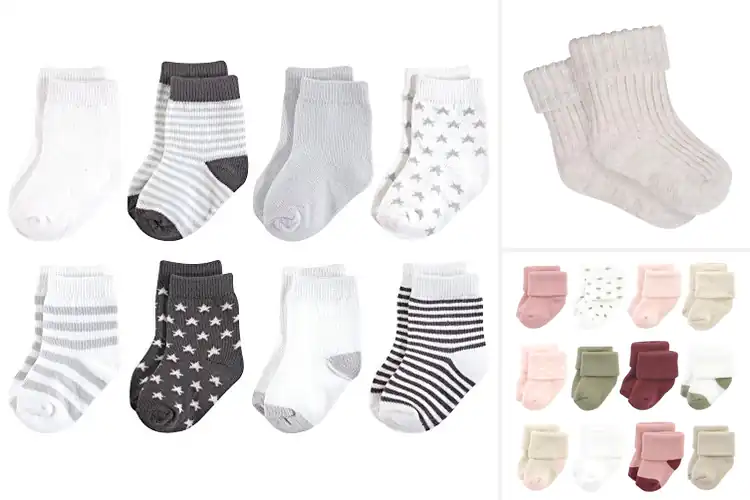 Detailed view of Best Cotton Baby Socks: Snug, Cozy, & Parent-Approved