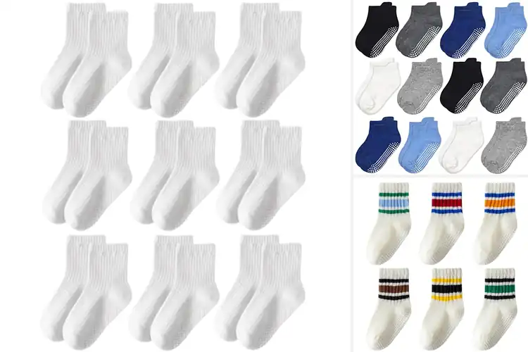 Detailed view of Best Cotton Baby Toddler Socks 1-3T