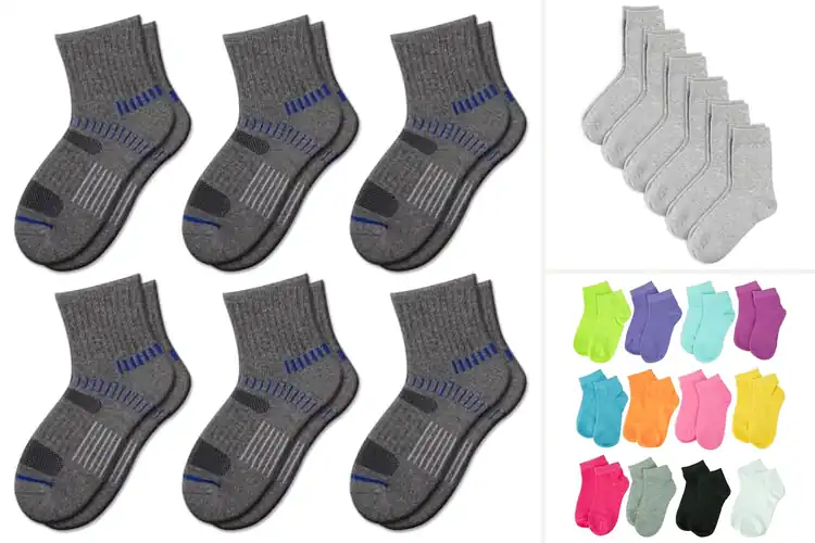 Detailed view of Best Cotton Blend Kids Socks