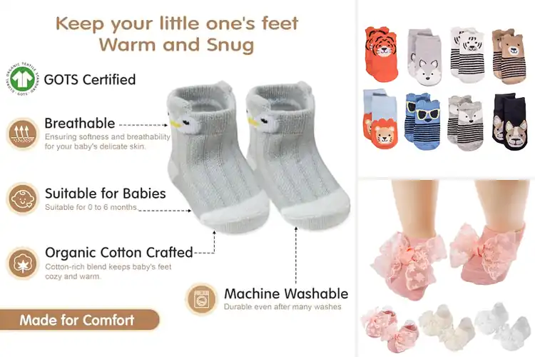 Detailed view of Best Cute Baby Socks Designs