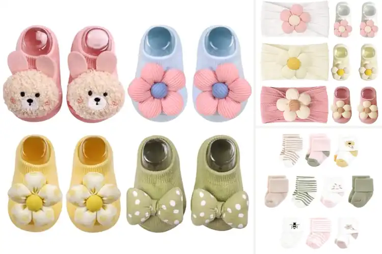 Detailed view of Best Cute Patterned Baby Socks: 10 Adorable & Cozy Picks