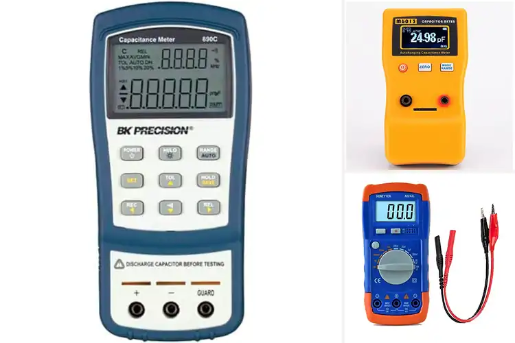 Detailed view of Best Digital Capacitance Meter For 50 mF Range