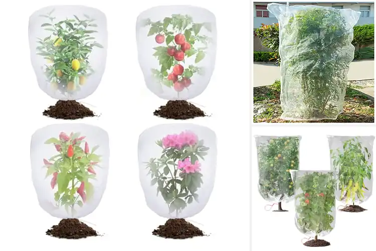 Detailed view of Best Drawstring Plant Protectors