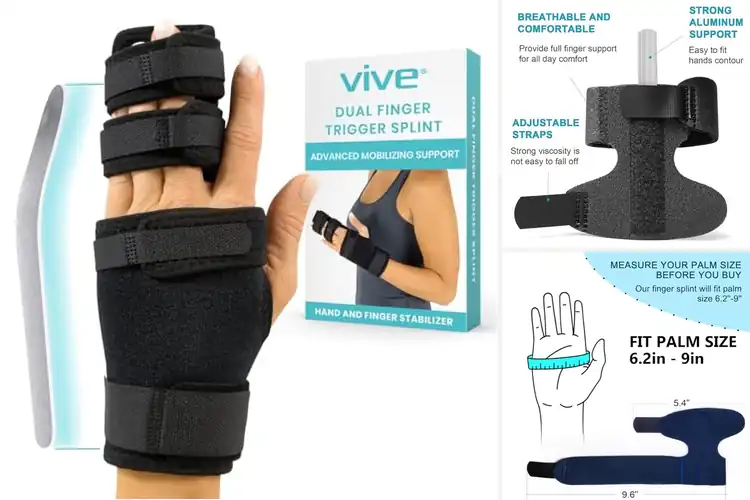 Detailed view of Best Finger Immobilizers: Comfort & Recovery Made Easy