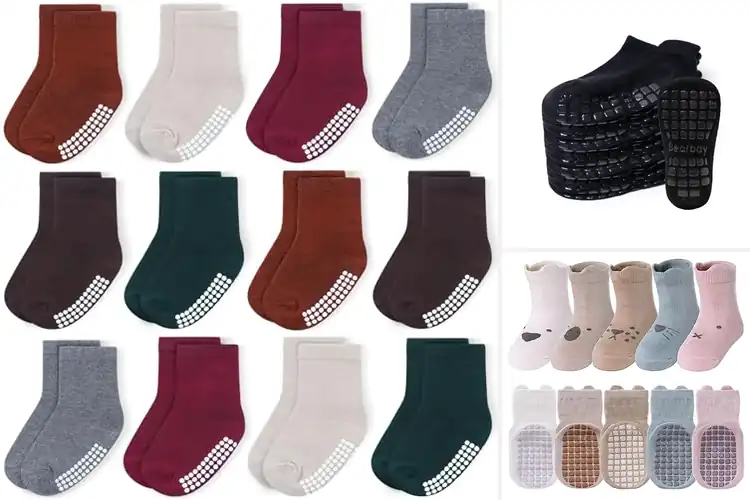 Detailed view of Best Grip Baby Socks For Non Slip