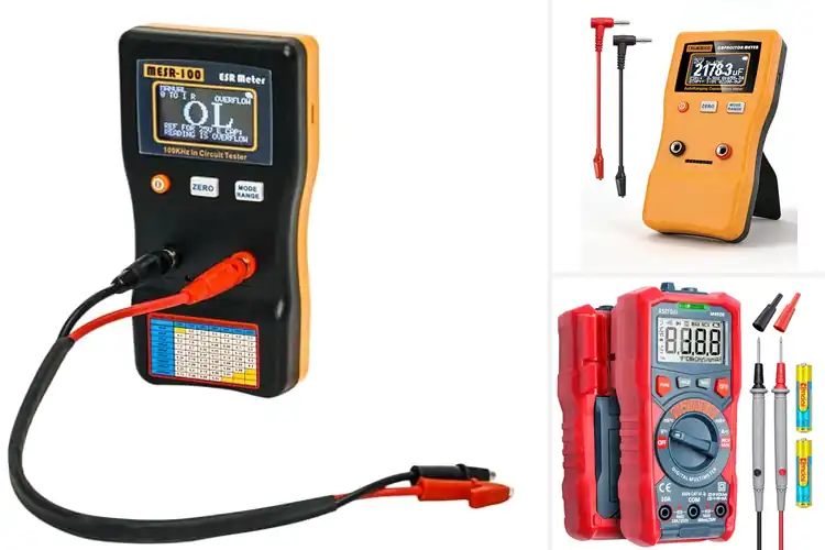 Detailed view of Best Handheld Capacitance Meters for Auto Ranging