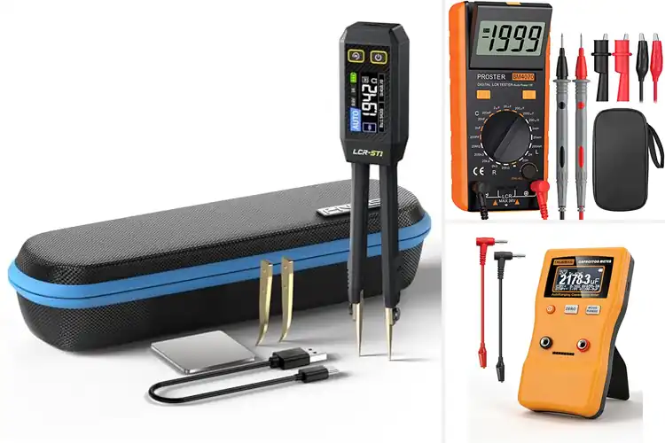 Detailed view of Best High Accuracy Capacitance Meter