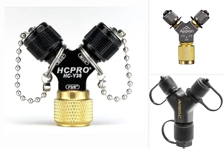 Detailed view of Best HVAC Vacuum Fittings