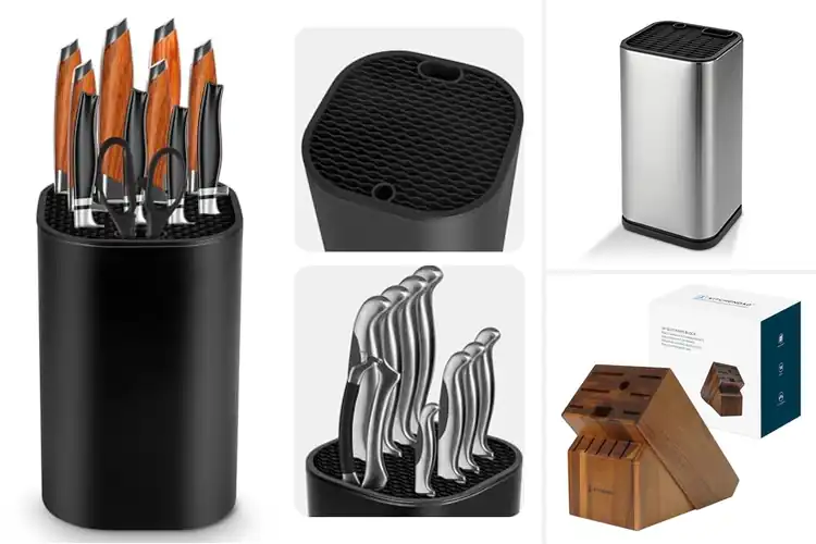 Detailed view of Best Knife Holders With Slots