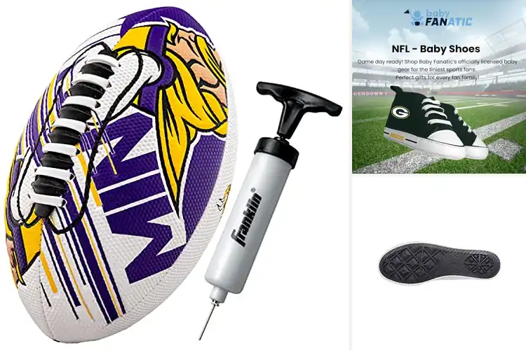 Detailed view of Best Licensed NFL Laces: Bold Team Style & All-Day Comfort