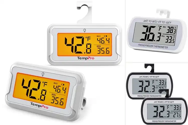 Detailed view of Best Magnetic Refrigerator Thermometers