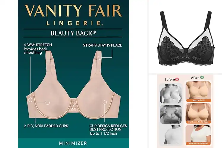 Detailed view of Best Minimizing Bras For Women: Comfort & Sleek Style Guide