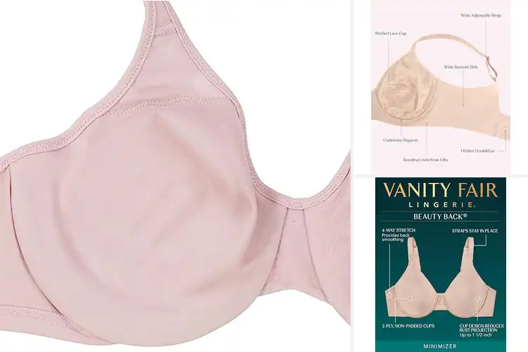 Detailed view of Best Minimizing Underwire Bras