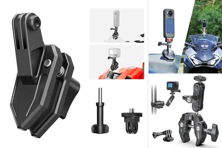 Detailed view of Best Motorcycle Camera Mounts