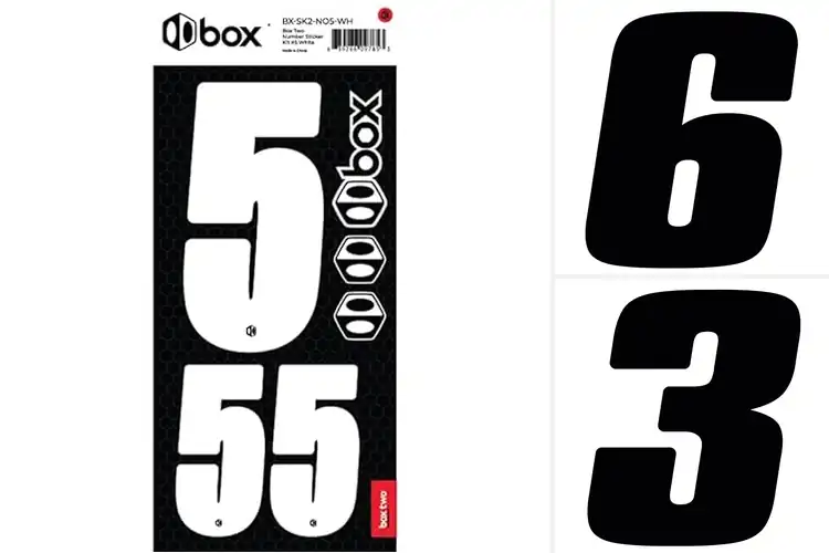 Detailed view of Best Multi-Size Bike Numbers