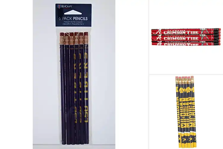 Detailed view of Best NCAA Branded Pencils: Show Your Team Spirit in Style