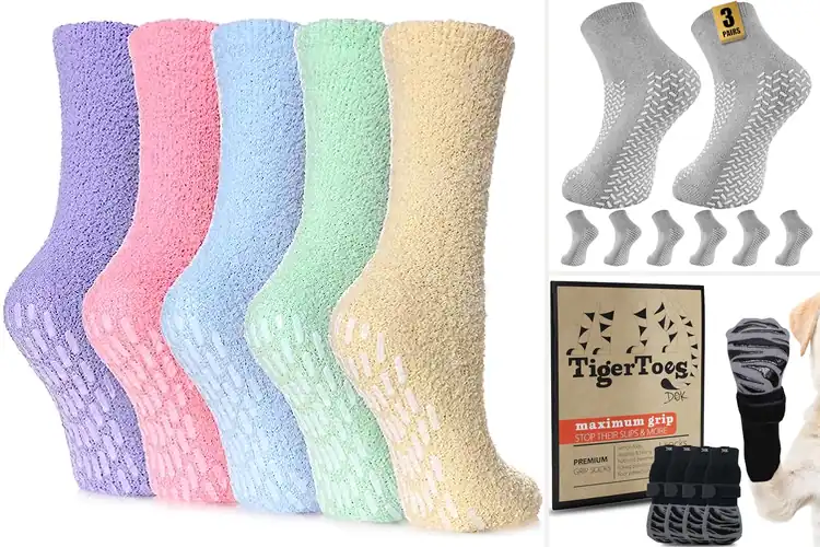 Detailed view of Best Non Slip Socks For Hardwood Floors