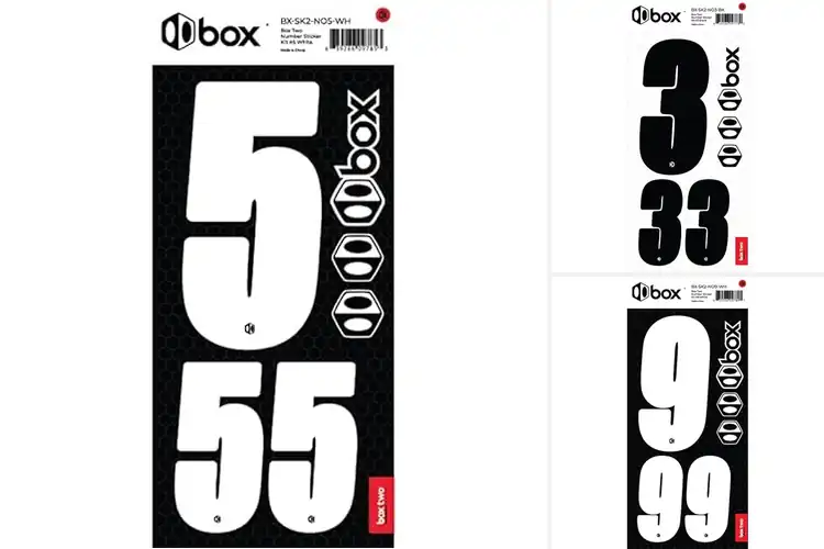 Detailed view of Best Regulation-Compliant Bmx Stickers