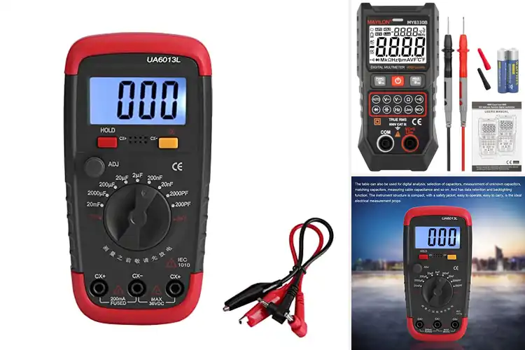 Detailed view of Best Safety Certified Capacitance Meters