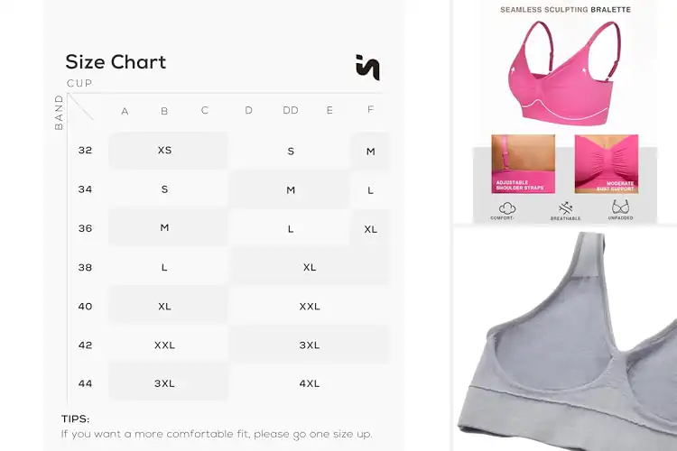 Detailed view of Best Seamless Unlined Bras For Women