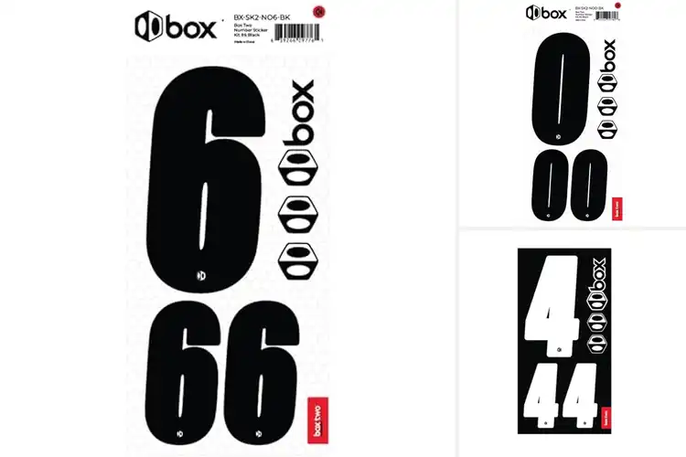 Detailed view of Best Side Plate Compatible Stickers