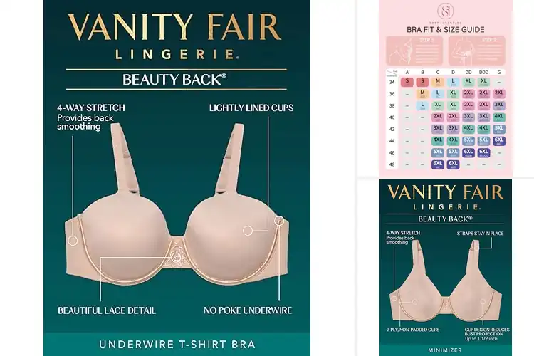 Detailed view of Best Smoothing Back Bras