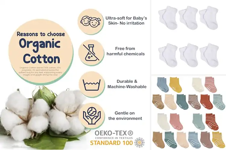Detailed view of Best Soft Baby Socks: Top 10 Cozy Picks for Happy Feet