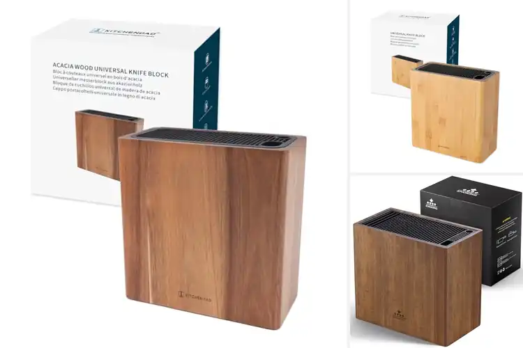 Detailed view of Best Space Saving Knife Block With Large Capacity