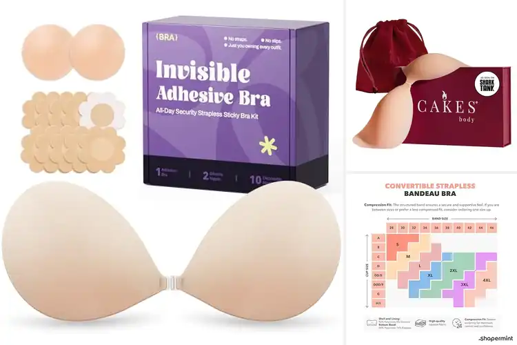 Detailed view of Best Strapless Bras: Ultimate Comfort & No-Slip Support