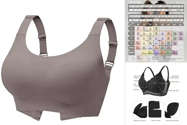 Detailed view of Best Supportive Seamless Bras
