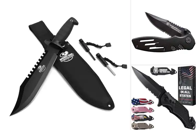 Detailed view of Best Survival Knives